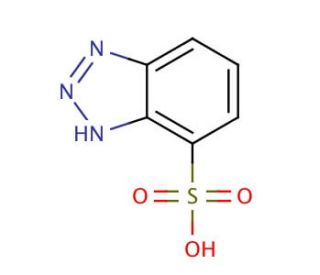 1H-Benzotriazole-4-sulfonic acid (CAS 26725-50-8) - chemical structure image