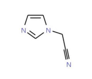 1H-Imidazol-1-ylacetonitrile (CAS 98873-55-3) - chemical structure image