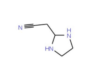 1H-imidazol-2-ylacetonitrile (CAS 23184-45-4) - chemical structure image