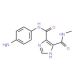1H-Imidazole-4,5-dicarboxylic acid 4-[(4-amino-phenyl)-amide] 5-methylamide (CAS 436088-53-8) - chemical structure image