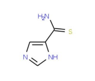1H-Imidazole-4-carbothioic acid amide (CAS 95962-95-1) - chemical structure image