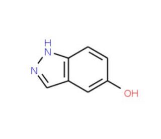 1H-Indazol-5-ol (CAS 15579-15-4) - chemical structure image