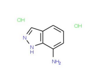 1H-Indazol-7-amine dihydrochloride - chemical structure image