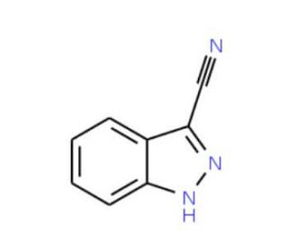 1H-Indazole-3-carbonitrile (CAS 50264-88-5) - chemical structure image