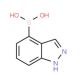 1H-Indazole-4-boronic acid (CAS 1023595-17-6) - chemical structure image