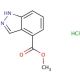 1H-Indazole-4-carboxylic acid methyl ester hydrochloride - chemical structure image