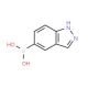 1H-Indazole-5-boronic acid (CAS 338454-14-1) - chemical structure image
