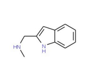 (1H-Indol-2-ylmethyl)methylamine - chemical structure image