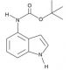 (1H-Indol-4-yl)-Carbamic Acid tert-butyl ester (CAS 819850-13-0) - chemical structure image