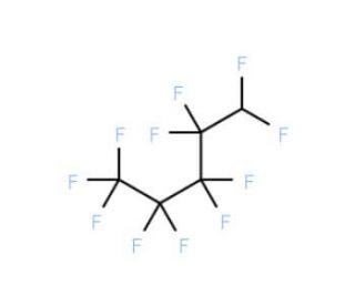1H-Perfluoropentane (CAS 375-61-1) - chemical structure image