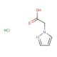 1H-pyrazol-1-ylacetic acid hydrochloride - chemical structure image