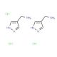 1H-pyrazol-4-ylmethylamine hydrochloride(2 :3) - chemical structure image