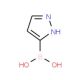 1H-Pyrazole-5-boronic acid (CAS 376584-63-3) - chemical structure image
