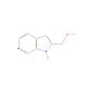 (1H-Pyrrolo[2,3-c]pyridin-2-yl)methanol (CAS 882881-15-4) - chemical structure image