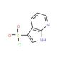 1H-pyrrolo[2,3-b]pyridine-3-sulfonyl chloride - chemical structure image