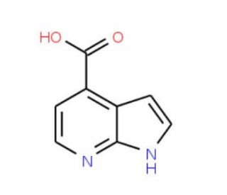 1H-Pyrrolo[2,3-b]pyridine-4-carboxylic acid (CAS 479553-01-0) - chemical structure image
