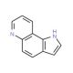 1H-Pyrrolo[2,3-f]quinoline (CAS 233-36-3) - chemical structure image
