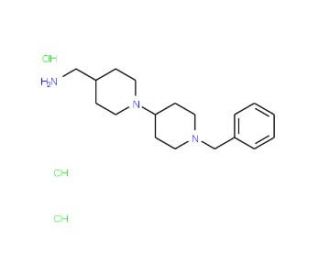 [(1&prime;-Benzyl-1,4&prime;-bipiperidin-4-yl)methyl]aminetrihydrochloride - chemical structure image