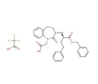 1&prime;-epi-Benazeprilat Benzyl Ester Analogue, Trifluoroacetic Acid Salt - chemical structure image