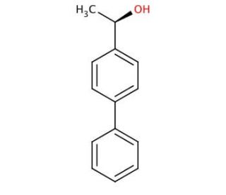 (1R)-1-(1,1&prime;-biphenyl-4-yl)ethanol - chemical structure image