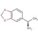 (1R)-1-(1,3-benzodioxol-5-yl)ethanamine (CAS 210488-54-3) - chemical structure image