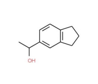 (1R)-1-(2,3-dihydro-1H-inden-5-yl)ethanol - chemical structure image