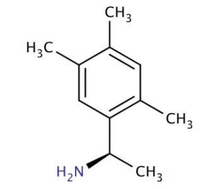 (1R)-1-(2,4,5-trimethylphenyl)ethanamine - chemical structure image
