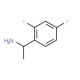 (1R)-1-(2,4-difluorophenyl)ethanamine - chemical structure image