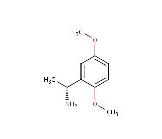 (1R)-1-(2,5-dimethoxyphenyl)ethanamine (CAS 231616-87-8) - chemical structure image