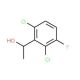 (1R)-1-(2,6-dichloro-3-fluorophenyl)ethan-1-ol (CAS 330156-50-8) - chemical structure image