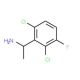 (1R)-1-(2,6-dichloro-3-fluorophenyl)ethanamine - chemical structure image