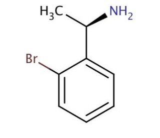 (1R)-1-(2-bromophenyl)ethanamine - chemical structure image
