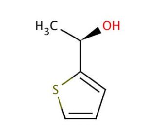(1R)-1-(2-Thienyl)ethanol (CAS 86527-10-8) - chemical structure image