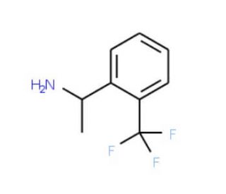 (1R)-1-[2-(trifluoromethyl)phenyl]ethanamine - chemical structure image