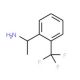 (1R)-1-[2-(trifluoromethyl)phenyl]ethanamine - chemical structure image