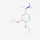 (1R)-1-(3,4-diethoxyphenyl)ethanamine - chemical structure image