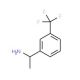 (1R)-1-[3-(Trifluoromethyl)phenyl]ethylamine (CAS 127852-30-6) - chemical structure image
