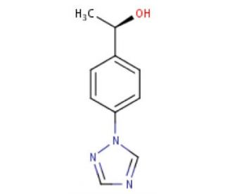 (1R)-1-[4-(1H-1,2,4-triazol-1-yl)phenyl]ethan-1-ol - chemical structure image