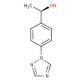 (1R)-1-[4-(1H-1,2,4-triazol-1-yl)phenyl]ethan-1-ol - chemical structure image