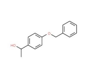 (1R)-1-[4-(benzyloxy)phenyl]ethanol - chemical structure image