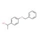 (1R)-1-[4-(benzyloxy)phenyl]ethanol - chemical structure image