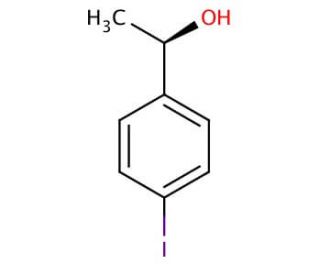 (1R)-1-(4-iodophenyl)ethanol - chemical structure image