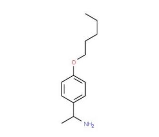 (1R)-1-[4-(pentyloxy)phenyl]ethanamine - chemical structure image