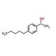 (1R)-1-(4-pentylphenyl)ethanol - chemical structure image