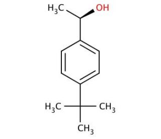 (1R)-1-(4-tert-butylphenyl)ethanol - chemical structure image