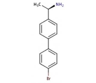 (1R)-1-(4&prime;-bromo-1,1&prime;-biphenyl-4-yl)ethanamine - chemical structure image