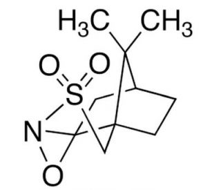 (1R)-(&minus;)-(10-Camphorsulfonyl)oxaziridine (CAS 104372-31-8) - chemical structure image