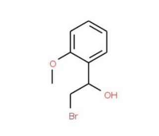 (1R)-2-bromo-1-(2-methoxyphenyl)ethanol - chemical structure image