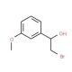 (1R)-2-bromo-1-(3-methoxyphenyl)ethanol - chemical structure image