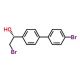 (1R)-2-bromo-1-(4′-bromo-1,1′-biphenyl-4-yl)ethanol - chemical structure image